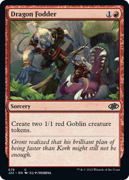 【ENG】《ドラゴンの餌/Dragon Fodder》(076)[J22]
