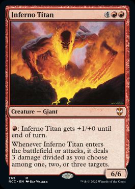 【ENG】《業火のタイタン/Inferno Titan》[NCC]