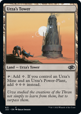 【ENG】《ウルザの塔/Urza's Tower》[J22]