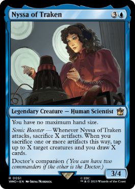 【ENG】【Foil】《トラケンのニッサ/Nyssa of Traken》[WHO]