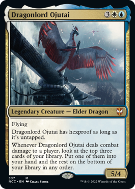 【ENG】《龍王オジュタイ/Dragonlord Ojutai》[NCC]