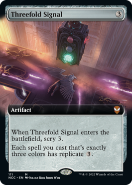 【ENG】■拡張アート■《三方向の信号/Threefold Signal》[NCC]