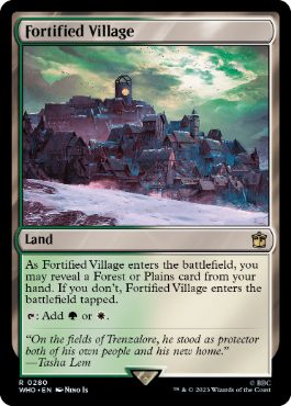 【ENG】《要塞化した村/Fortified Village》[WHO]