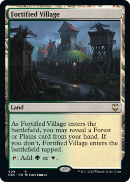 【ENG】《要塞化した村/Fortified Village》[NCC]