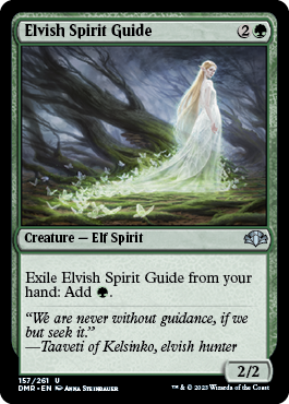 【ENG】《エルフの指導霊/Elvish Spirit Guide》[DMR]