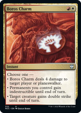 【ENG】《ボロスの魔除け/Boros Charm》[NCC]