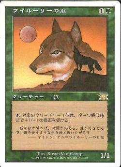 【JPN】《ワイルーリーの狼/Wyluli Wolf》[6ED]
