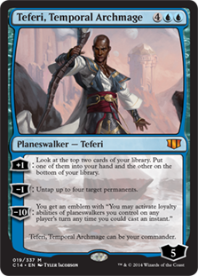 【ENG】《時間の大魔道士、テフェリー/Teferi, Temporal Archmage》[C14]