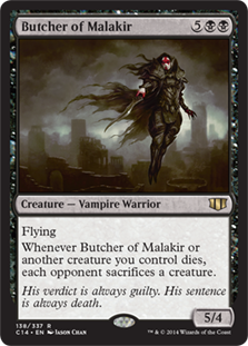 【ENG】《マラキールの解体者/Butcher of Malakir》[C14]