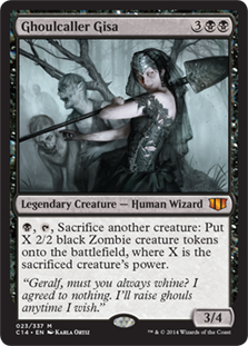 【ENG】《グール呼びのギサ/Ghoulcaller Gisa》[C14]