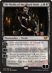 【ENG】《黒き誓約、オブ・ニクシリス/Ob Nixilis of the Black Oath》[C14]