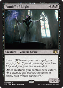 【ENG】《荒廃の司教/Pontiff of Blight》[C14]