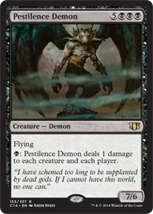【ENG】《黒死病の悪魔/Pestilence Demon》[C14]