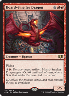 【ENG】《蔵製錬のドラゴン/Hoard-Smelter Dragon》[C14]