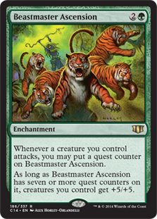 【ENG】《獣使いの昇天/Beastmaster Ascension》[C14]