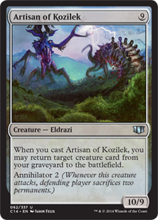 【ENG】《コジレックの職工/Artisan of Kozilek》[C14]