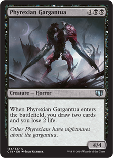 【ENG】《ファイレクシアのガルガンチュア/Phyrexian Gargantua》[C14]