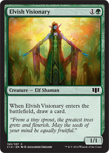【ENG】《エルフの幻想家/Elvish Visionary》[C14]