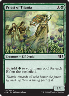【ENG】《ティタニアの僧侶/Priest of Titania》[C14]
