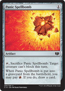 【ENG】《恐慌の呪文爆弾/Panic Spellbomb》[C14]