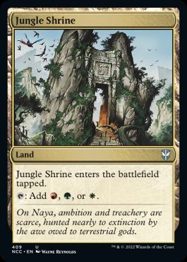 【ENG】《ジャングルの祭殿/Jungle Shrine》[NCC]