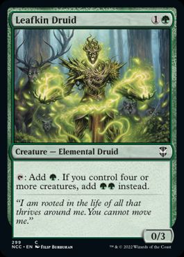 【ENG】《枝葉族のドルイド/Leafkin Druid》[NCC]