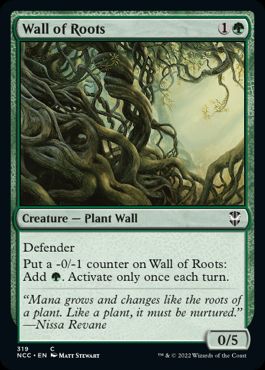 【ENG】《根の壁/Wall of Roots》[NCC]