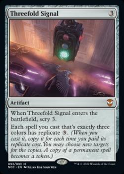 【ENG】【Foil】《三方向の信号/Threefold Signal》[NCC]