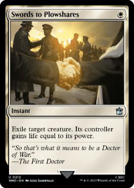 【ENG】《剣を鍬に/Swords to Plowshares》[WHO]
