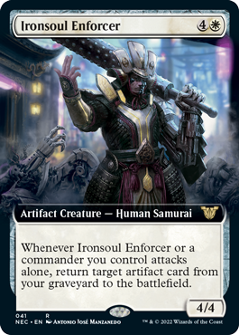 【ENG】■拡張アート■《鉄魂の執行人/Ironsoul Enforcer》[NEC]