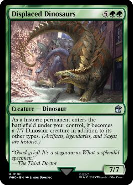 【ENG】《転置された恐竜/Displaced Dinosaurs》[WHO]