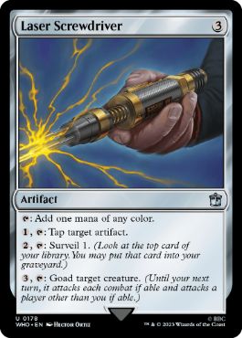 【ENG】【Foil】《レーザー・スクリュードライバー/Laser Screwdriver》[WHO]