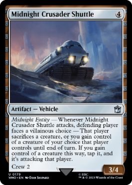 【ENG】【Foil】《ミッドナイト・クルセイダー・シャトル/Midnight Crusader Shuttle》[WHO]