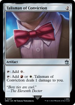 【ENG】《確信のタリスマン/Talisman of Conviction》[WHO]