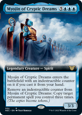 【ENG】■拡張アート■《謎夢明神/Myojin of Cryptic Dreams》[NEC]