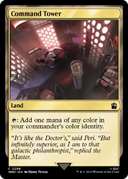 【ENG】【Foil】《統率の塔/Command Tower》(266)[WHO]