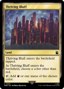 【ENG】【Foil】《興隆する絶壁/Thriving Bluff》[WHO]