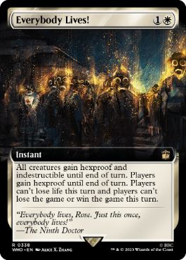 【ENG】【Foil】■拡張アート■《皆に命を！/Everybody Lives!》[WHO]