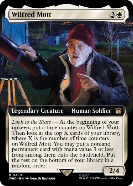 【ENG】【Foil】■拡張アート■《ウィルフレッド・モット/Wilfred Mott》[WHO]