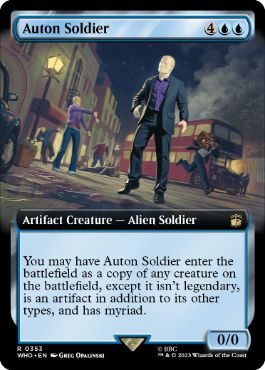 【ENG】■拡張アート■《オートンの兵士/Auton Soldier》[WHO]