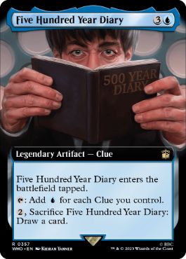 【ENG】【Foil】■拡張アート■《500年日記/Five Hundred Year Diary》[WHO]