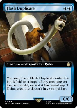 【ENG】■拡張アート■《フレッシュの複製体/Flesh Duplicate》[WHO]