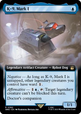【ENG】■拡張アート■《K-9 マークI型/K-9, Mark I》[WHO]