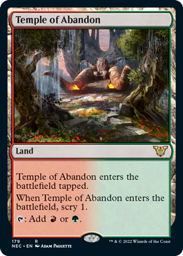 【ENG】《奔放の神殿/Temple of Abandon》[NEC]