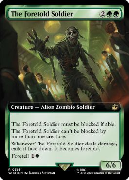 【ENG】■拡張アート■《フォートールドの兵士/The Foretold Soldier》[WHO]