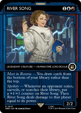 【ENG】【Foil】■ショーケース■《リヴァー・ソング/River Song》[WHO]