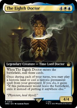 【ENG】【Foil】■拡張アート■《８代目ドクター/The Eighth Doctor》[WHO]