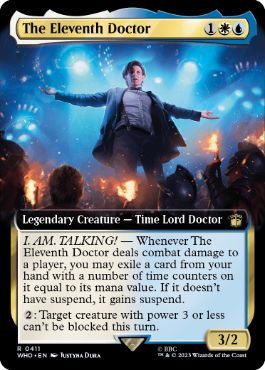 【ENG】【Foil】■拡張アート■《11代目ドクター/The Eleventh Doctor》[WHO]