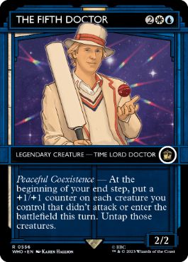 【ENG】【Foil】■ショーケース■《５代目ドクター/The Fifth Doctor》[WHO]