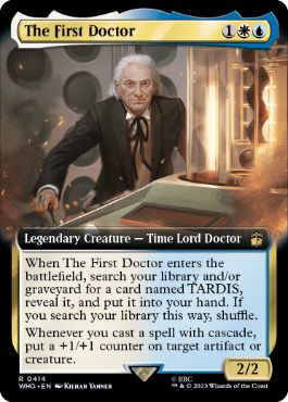 【ENG】【Foil】■拡張アート■《初代ドクター/The First Doctor》[WHO]